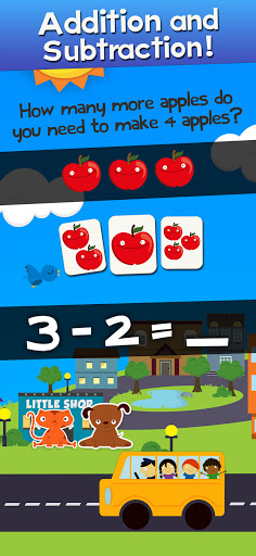 Animal Math Games for Kids screenshot 1