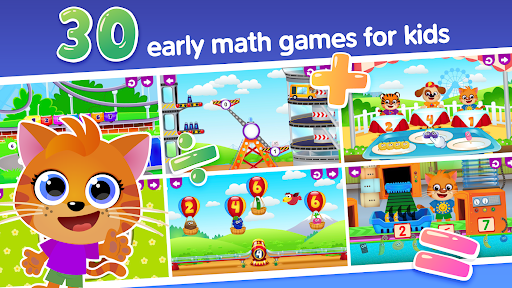 Pet Сity Number games for kids screenshot 1