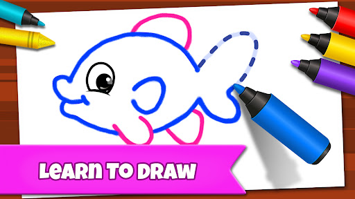 Drawing Games: Draw & Color screenshot 4