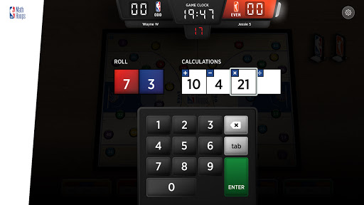 NBA Math Hoops screenshot 3