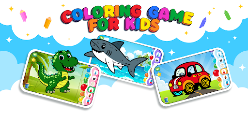 Kids Drawing Games & Coloring screenshot 1