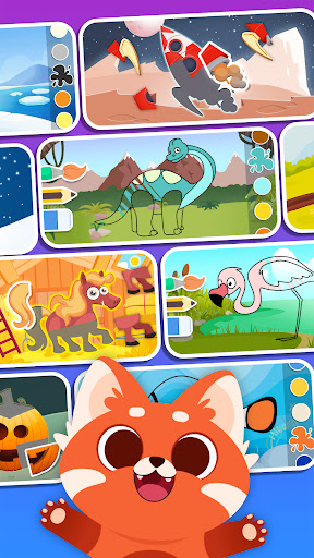 Puzzle Coloring Book for Kids screenshot 3